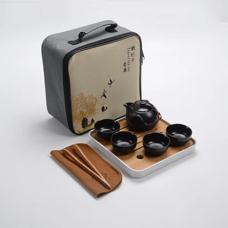 Service à Thé de Voyage Minamidaito (3 Couleurs)