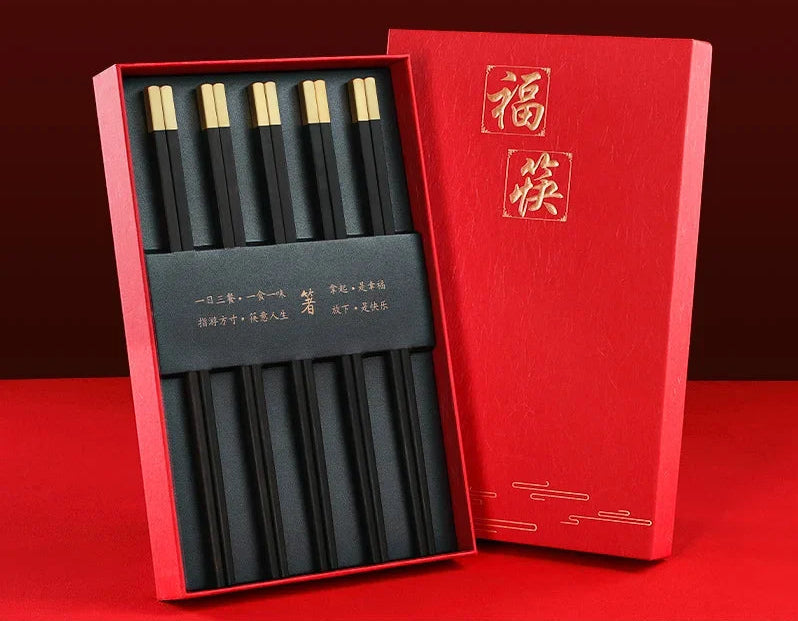 Lot de 5 Paires de Baguettes Bokuto (6 Couleurs)