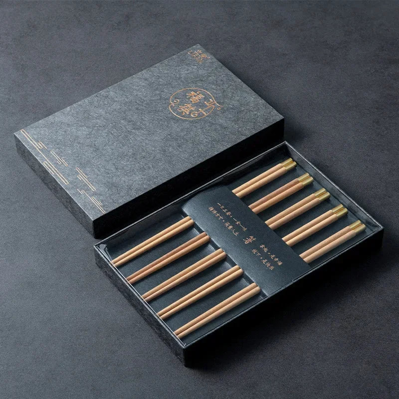 Lot de 5 Paires de Baguettes Jessoen (6 Couleurs)
