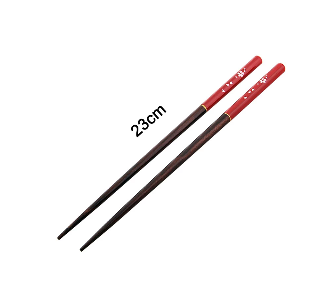 Baguettes en Bois Kasugai (4 couleurs)