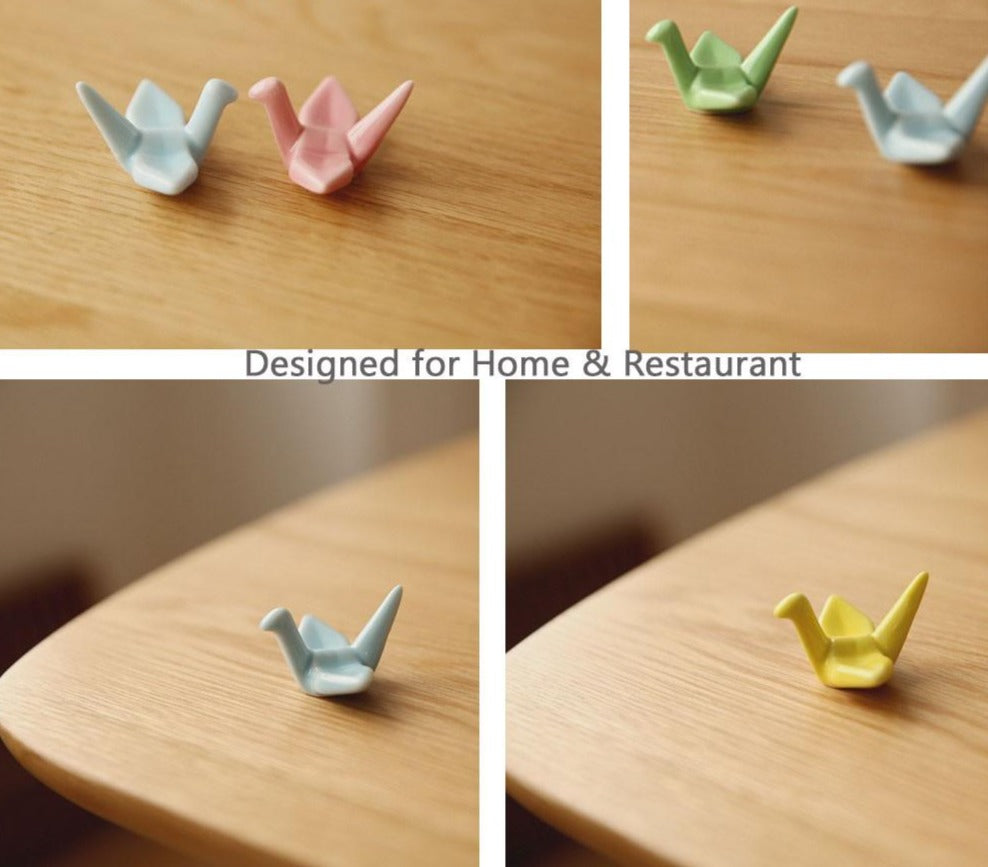 Porte Baguettes Origami (4 unités et 6 couleurs)