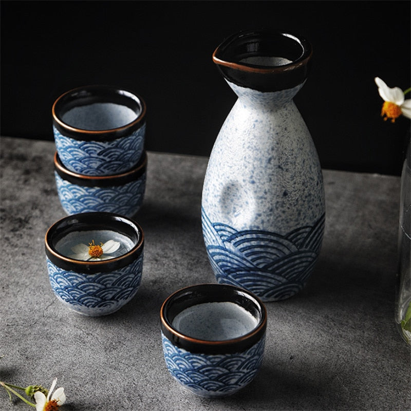 Ensemble de Saké Iburi