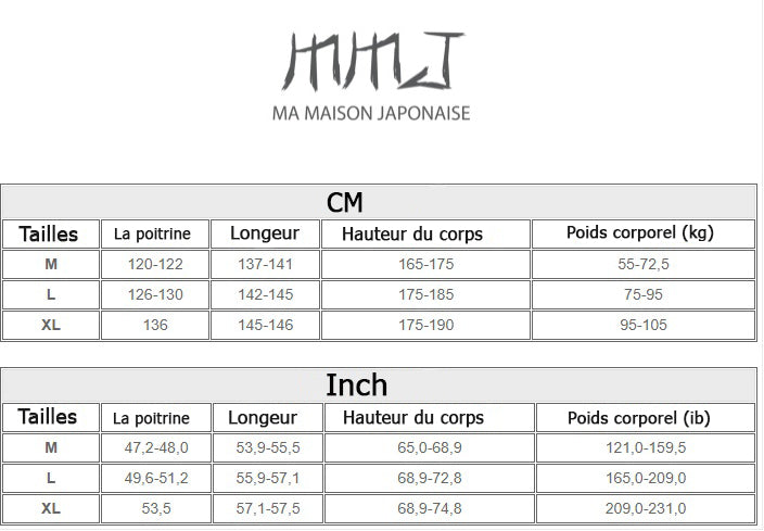 Kimono Homme Katsu (3 tailles)