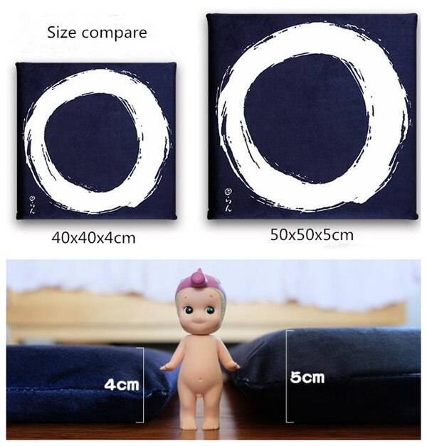 Coussin Zafu Hakuso (2 tailles et 8 modèles)