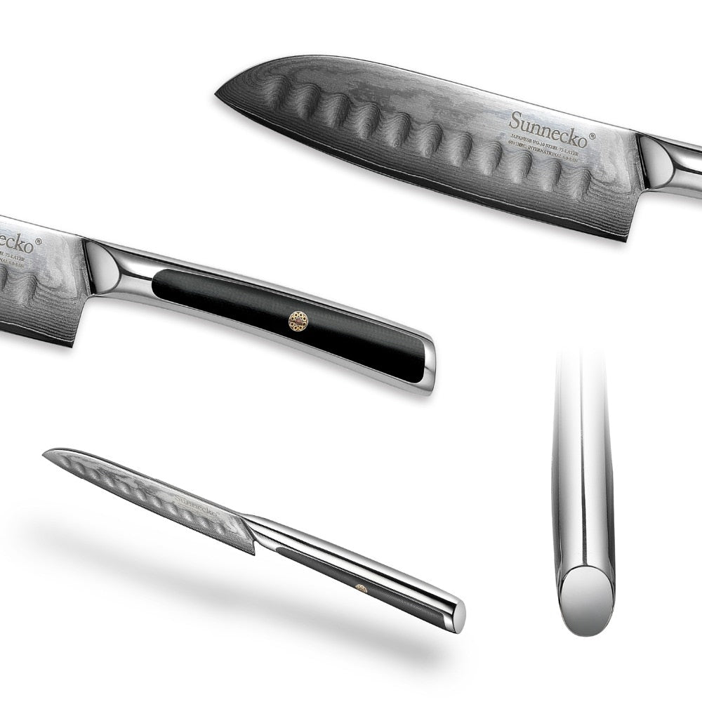 Couteau Santoku Damas Kosaka