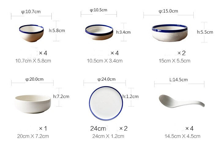 Ensemble de Vaisselle Itsinosuke