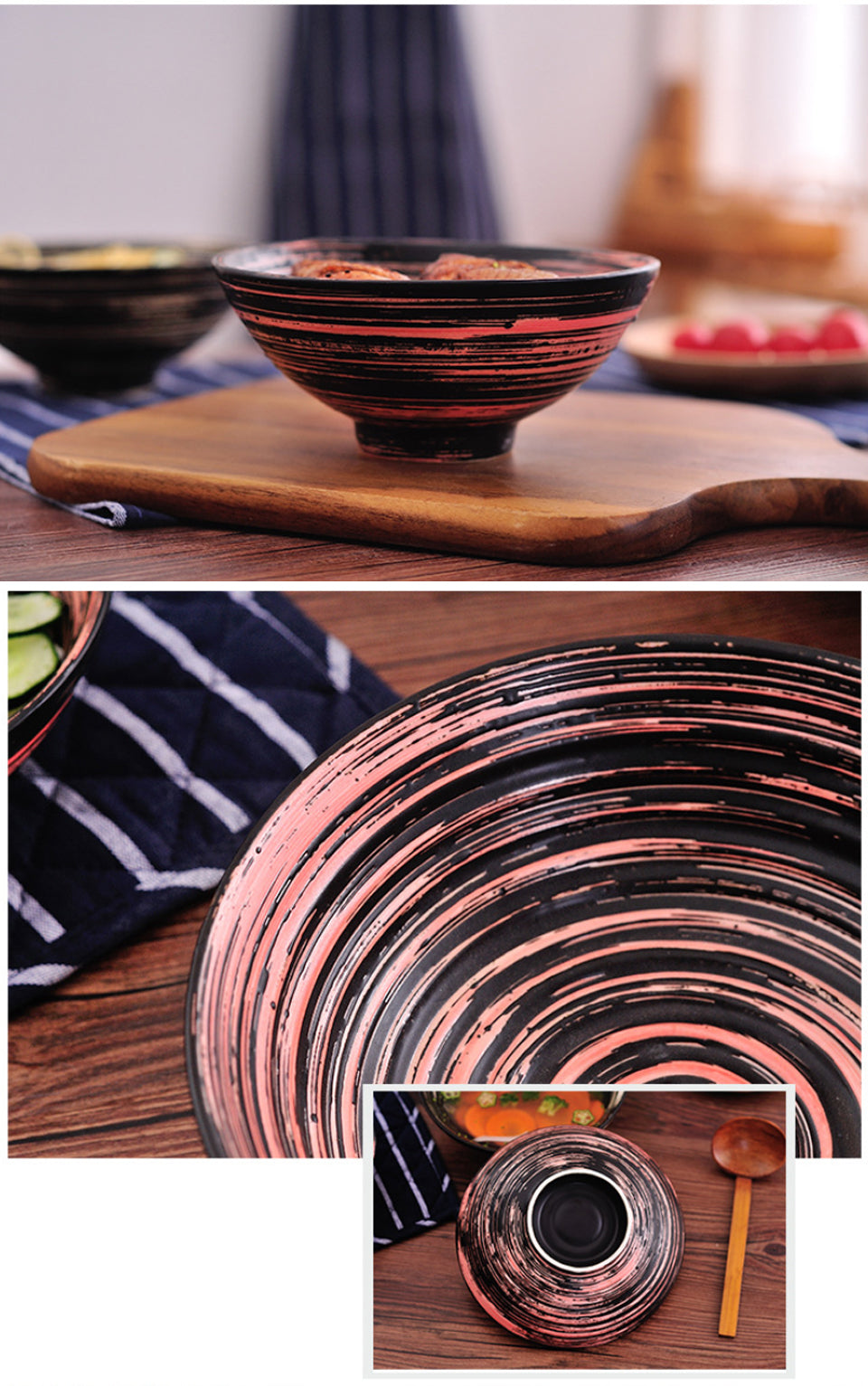 Bol Donburi Hyogo (2 tailles et 2 couleurs)