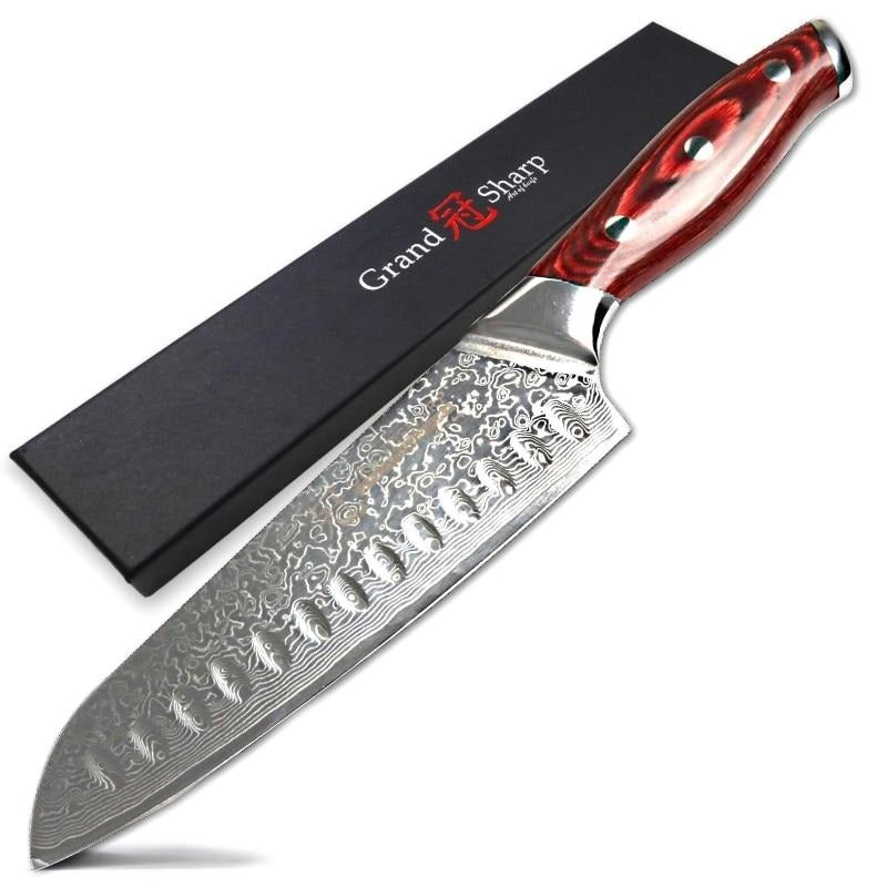 Couteau Damas Shiretoko