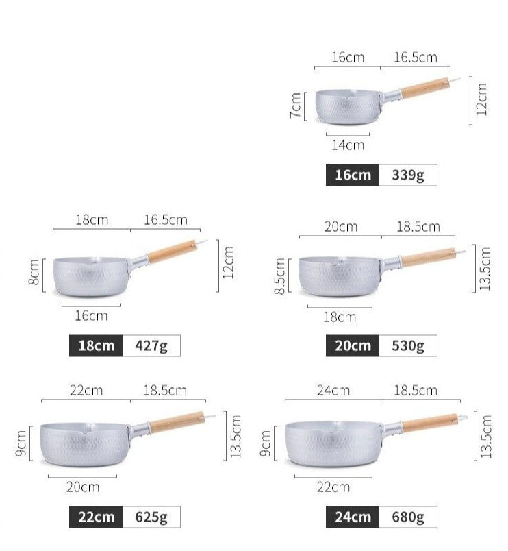 Poêle Kushiro (5 tailles)