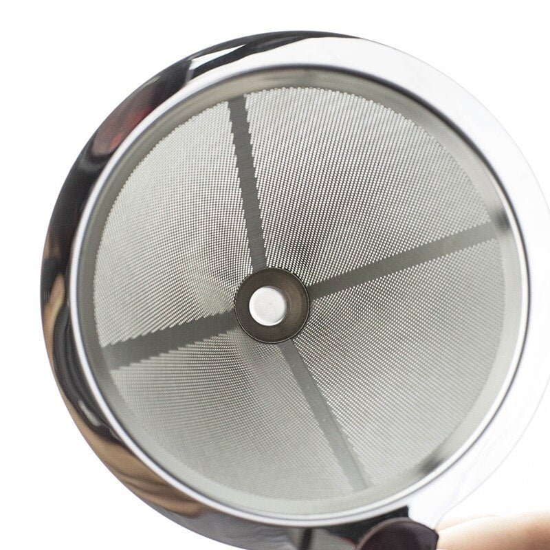 Cafetière Michico (avec filtre en flanelle, métallique ou les deux)
