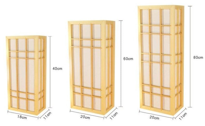 Applique Sakaguchi (3 tailles et lumière chaude ou blanche)