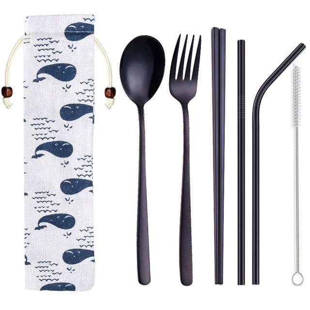 Ensemble de Baguettes et Couverts Seibu (5 couleurs)