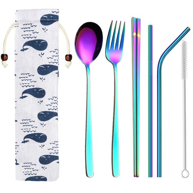 Ensemble de Baguettes et Couverts Seibu (5 couleurs)