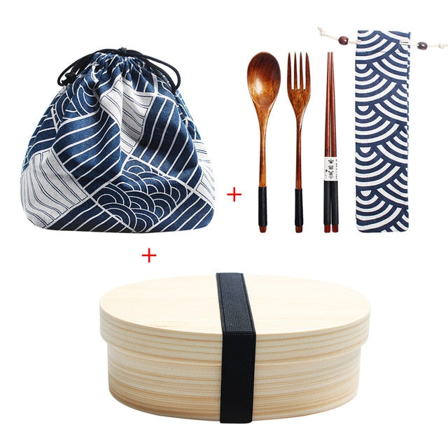 Lot de Bento et couverts Isuna (7 modèles et 2 couleurs)