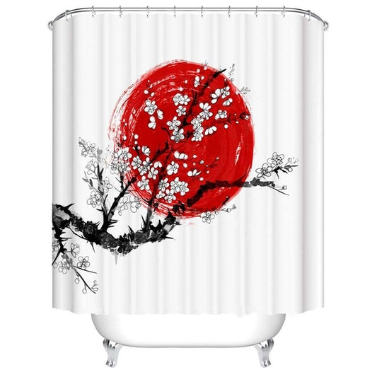 Rideau de Douche Sakura en Fleur (5 tailles)