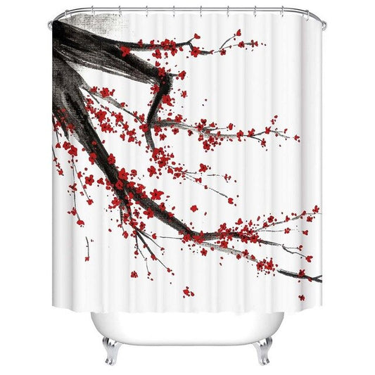 Rideau de Douche Sakura en Fleur V (5 tailles)