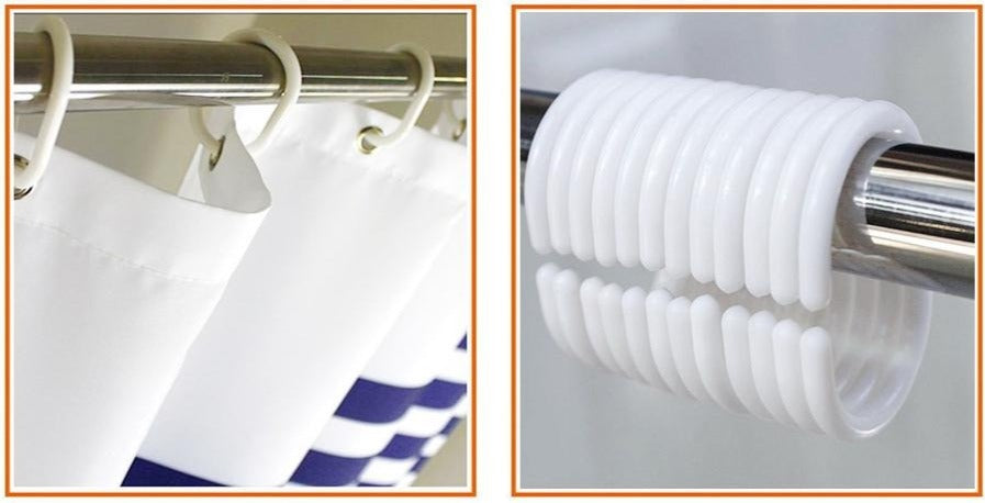 Rideau de Douche Tori II (10 Sizes)