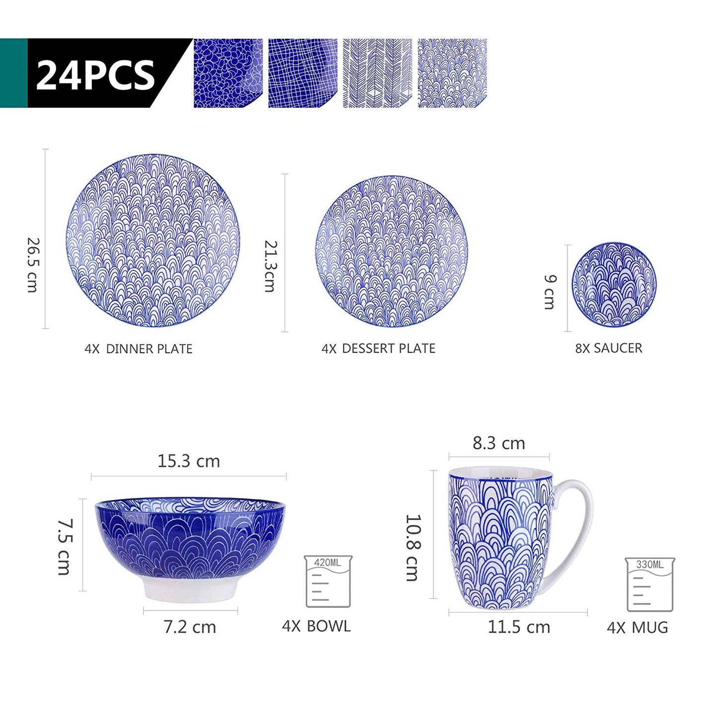 Ensemble de Vaisselle Nihombashi