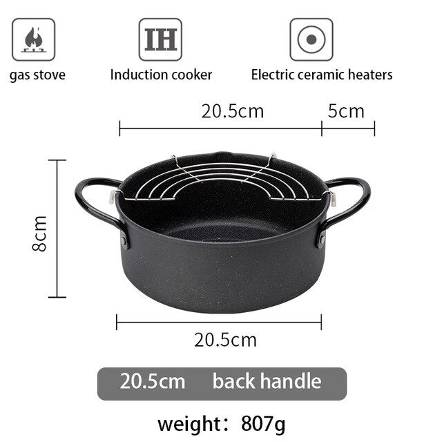 Tempura Pot Teshio (3 tailles)