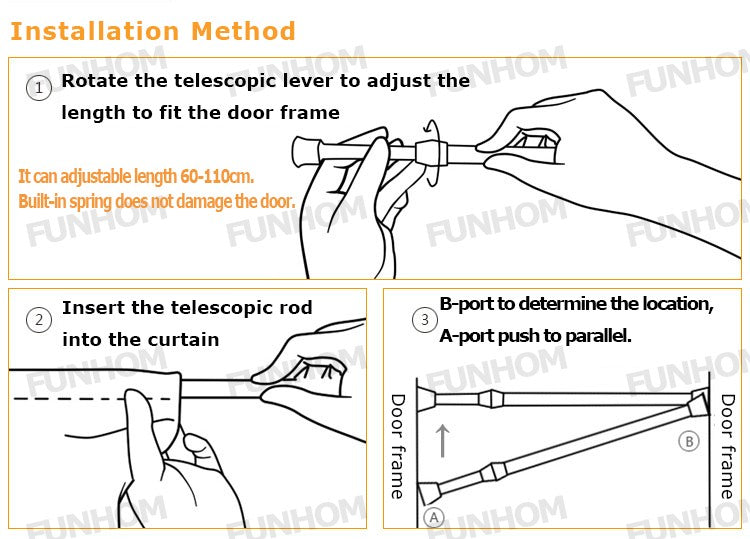 Rideau Noren Irie (2 tailles ou personnalisées)