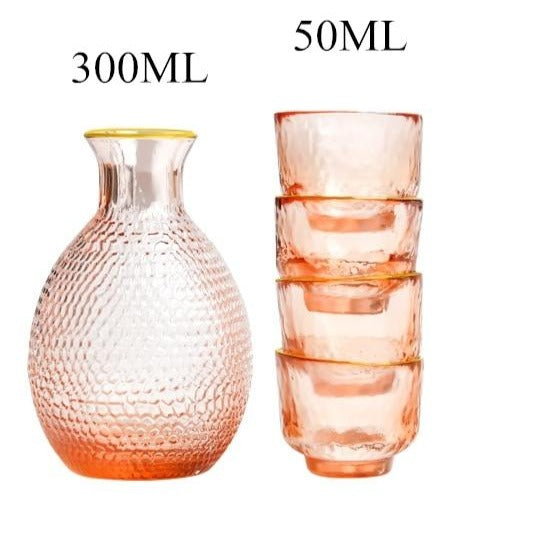 Ensemble de Saké Sakura (2 modèles avec 2,4 ou 6 verres)