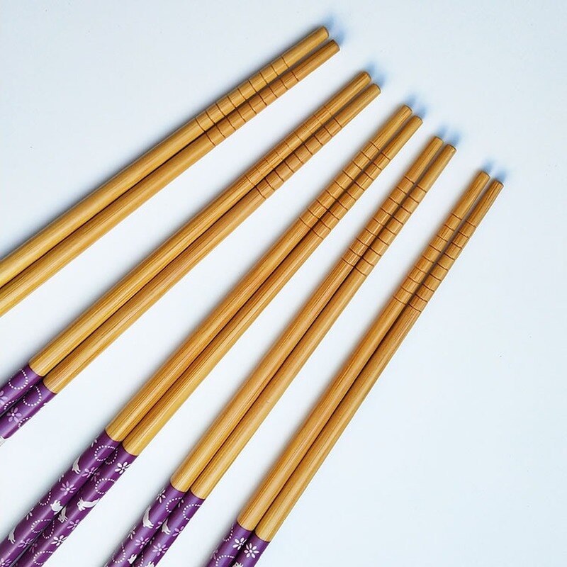 Lot de 5 Paires de Baguettes Shuni