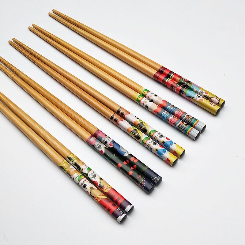 Lot de 5 Paires de Baguettes Makoti