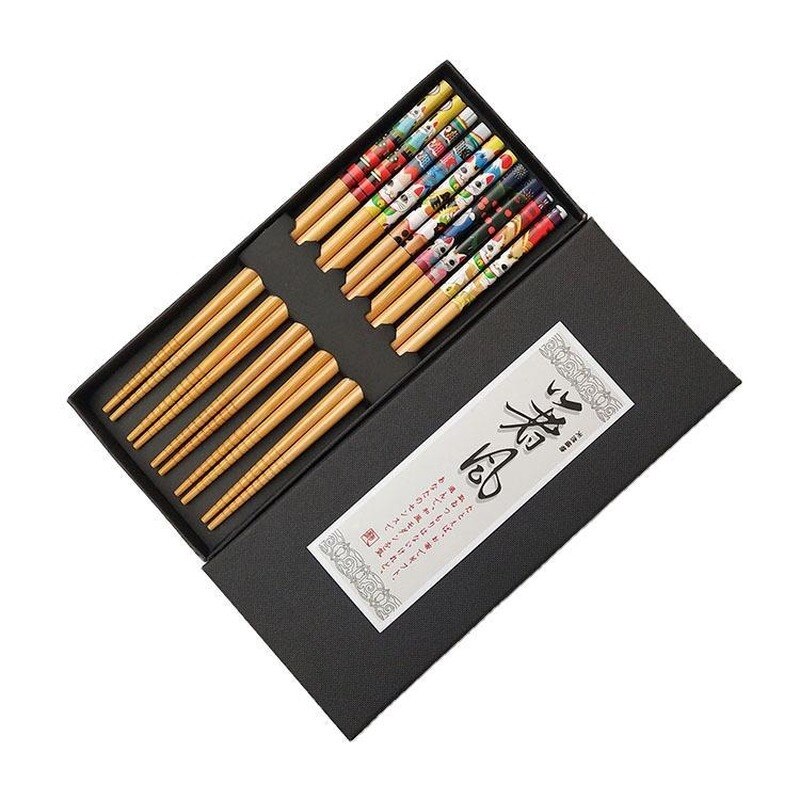 Lot de 5 Paires de Baguettes Makoti