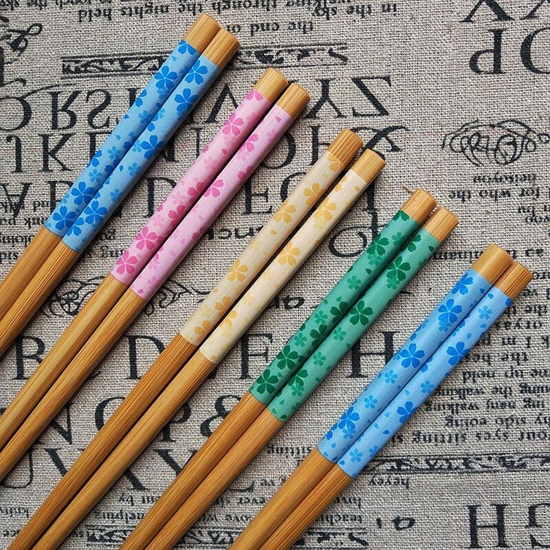 Lot de 5 Paires de Baguettes Wakashimazu