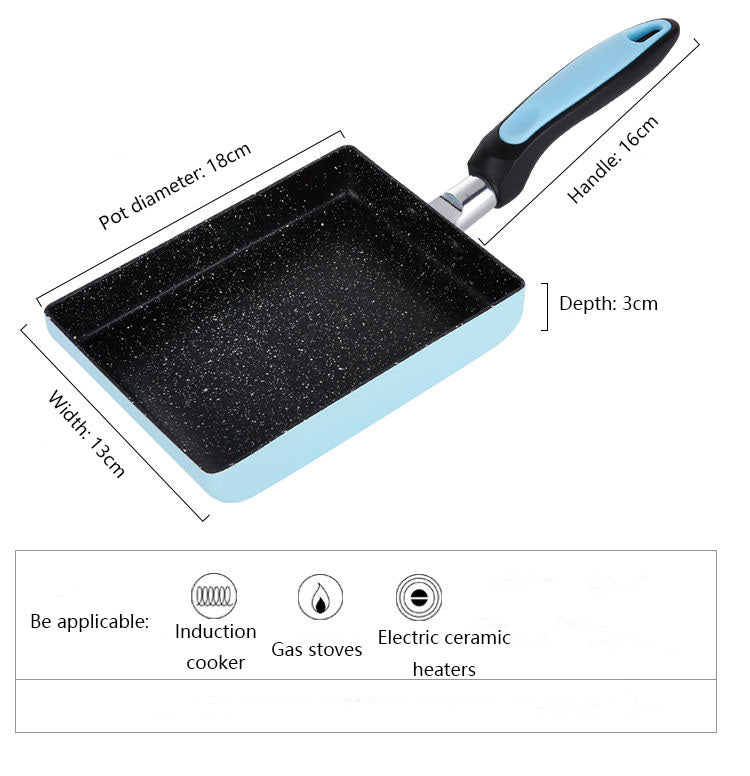 Poêle Tamagoyaki Sensou (3 couleurs)