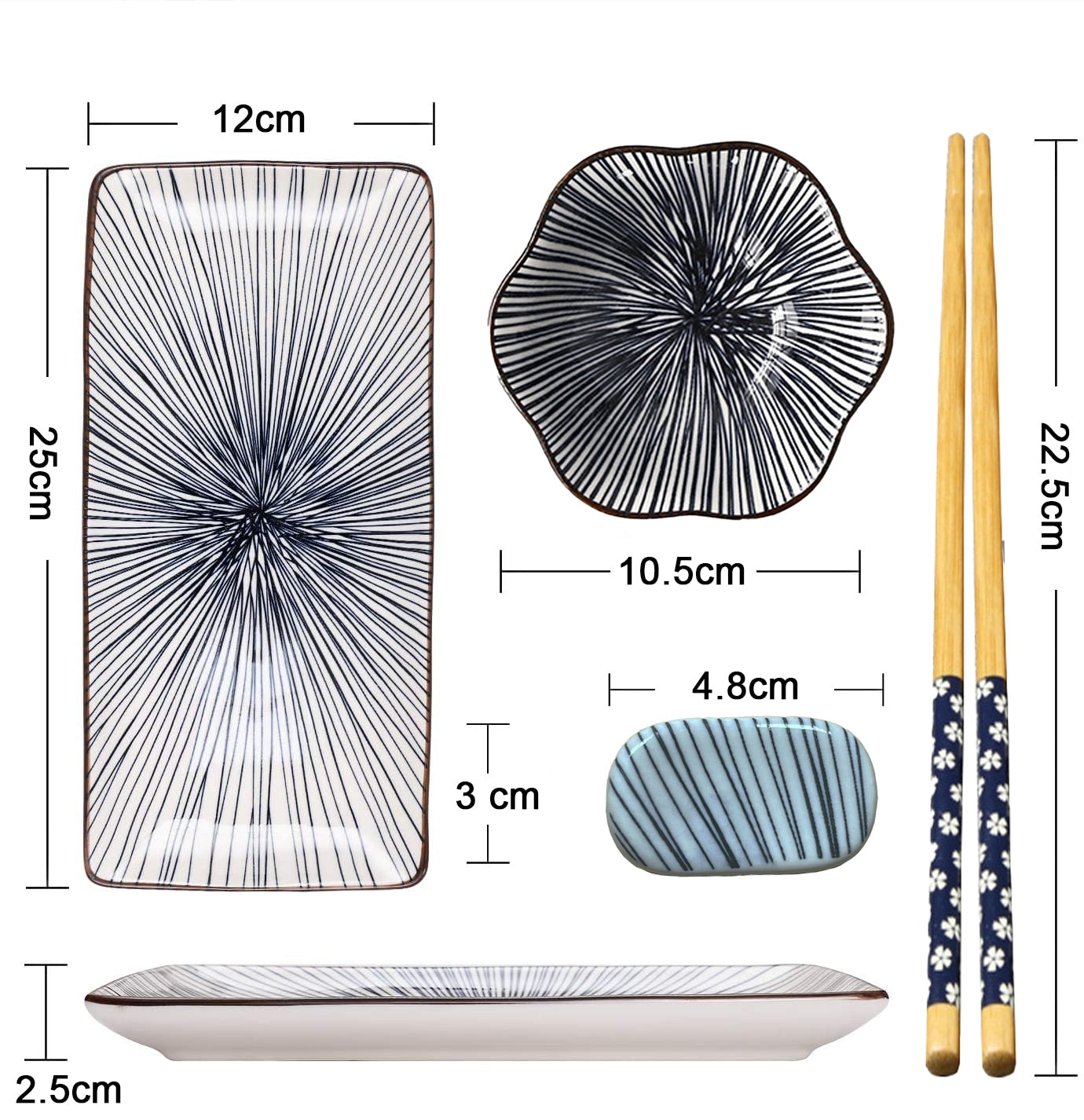 Ensemble de Vaisselle Yahjhasi