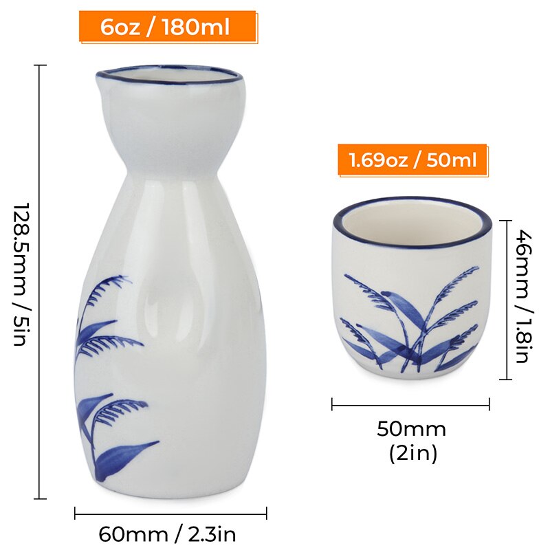 Ensemble de Saké Sia-Mako