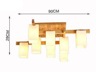 Plafonnier Kokkaigijidomae (4, 6 ou 8 têtes et 3 tailles)