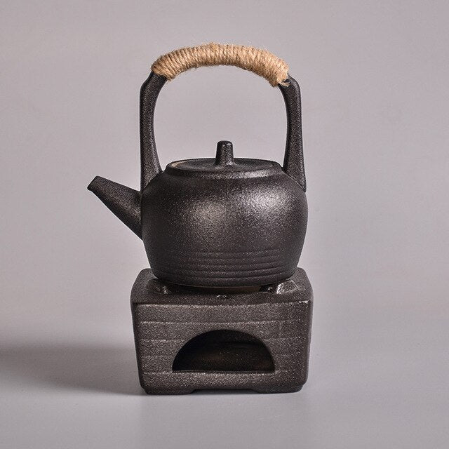 Théière avec Cuisinière Chaude Koana (2 couleurs et 2 modèles de cuisinière)