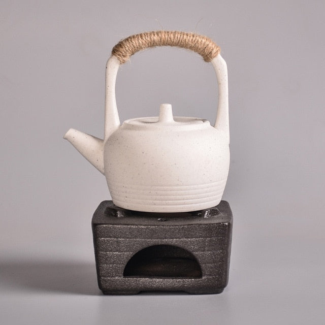 Théière avec Cuisinière Chaude Koana (2 couleurs et 2 modèles de cuisinière)