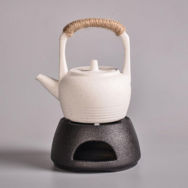 Théière avec Cuisinière Chaude Koana (2 couleurs et 2 modèles de cuisinière)