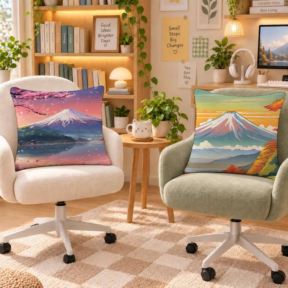 Housse de Coussin Fujisan (6 modèles et 6 tailles)