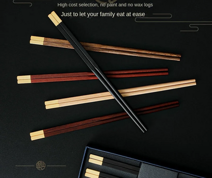 Lot de 5 Paires de Baguettes Bokuta (6 Couleurs)