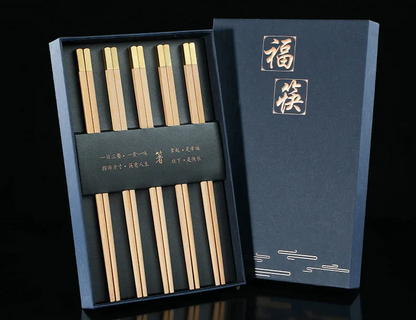 Lot de 5 Paires de Baguettes Bokuta (6 Couleurs)