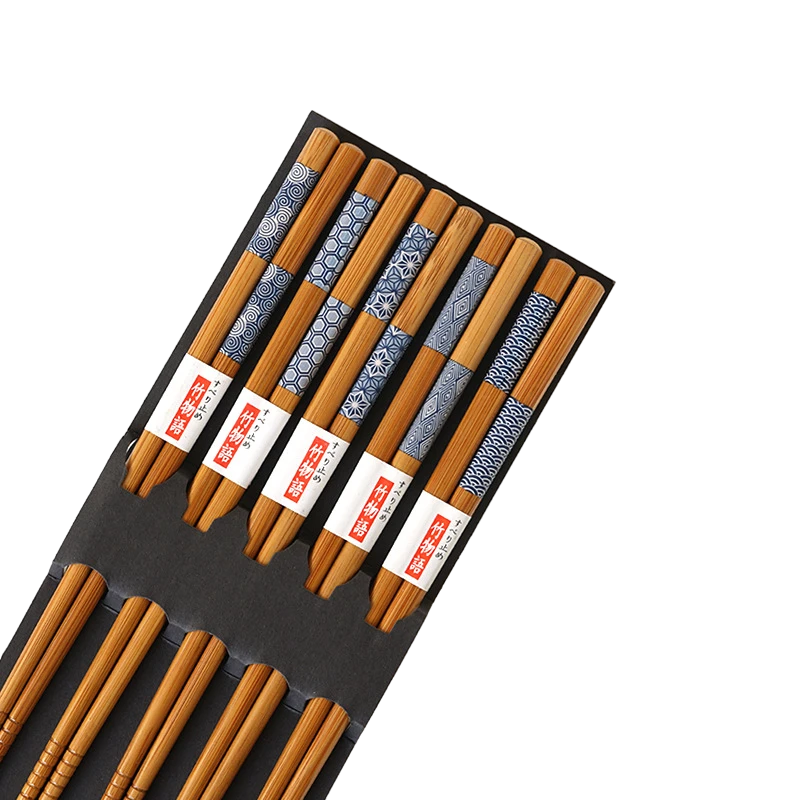 Lot de 5 Paires de Baguettes Alcock (19 couleurs)