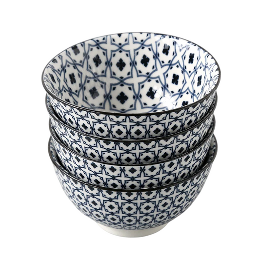 4 Bols à Riz Obashi (18 Couleurs)