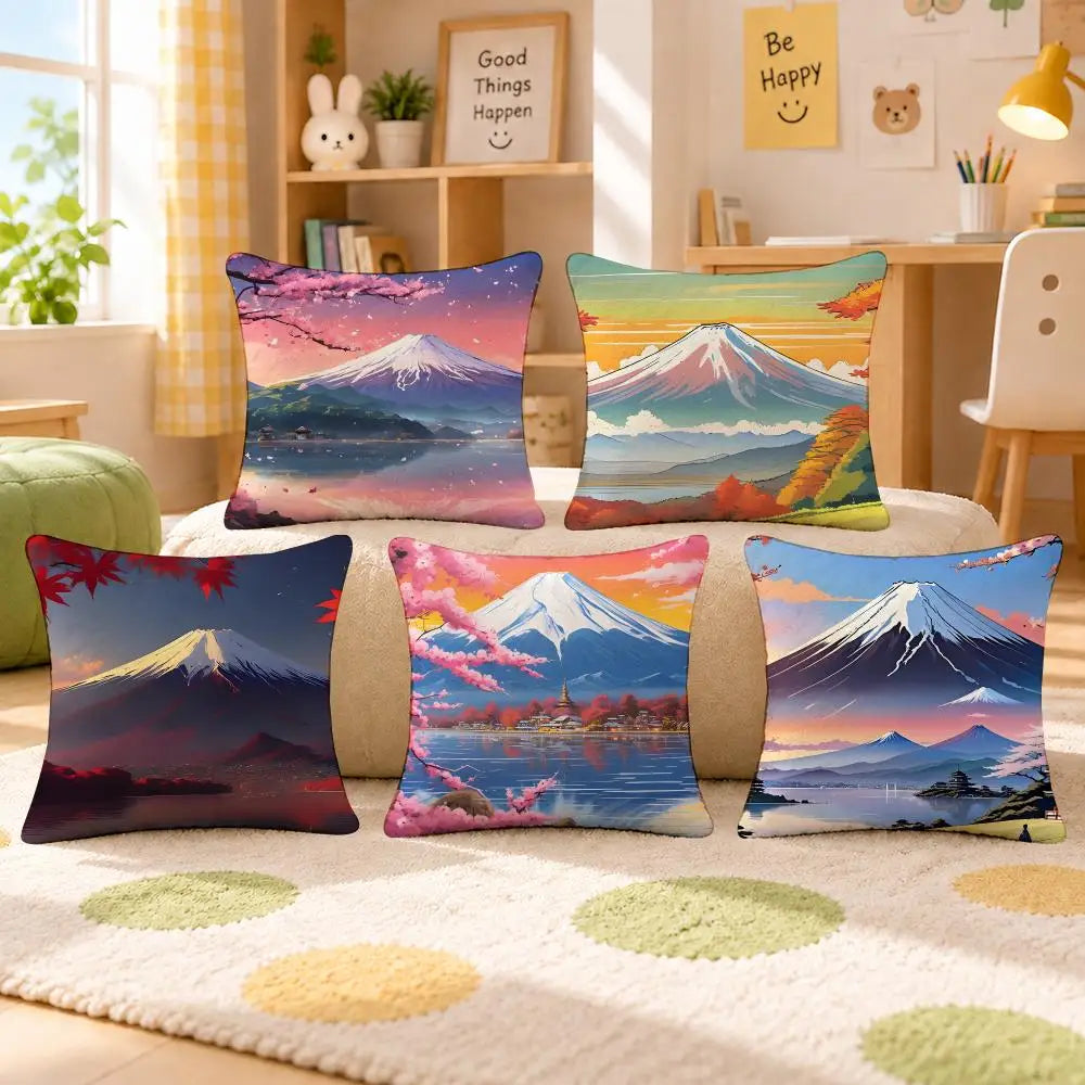 Housse de Coussin Fujisan (6 modèles et 6 tailles)