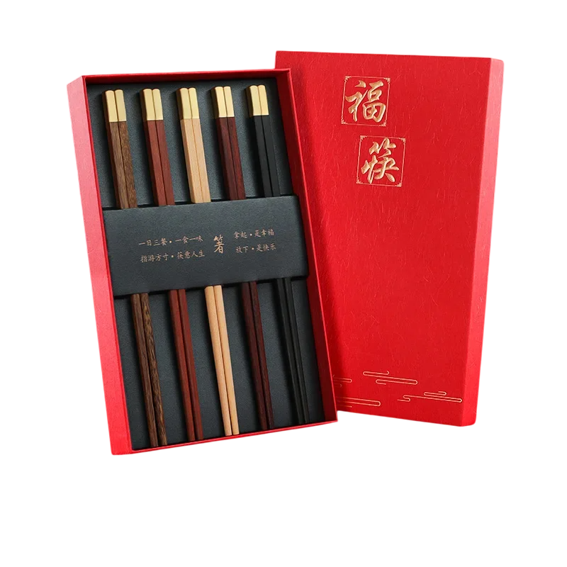 Lot de 5 Paires de Baguettes Bokuto (6 Couleurs)