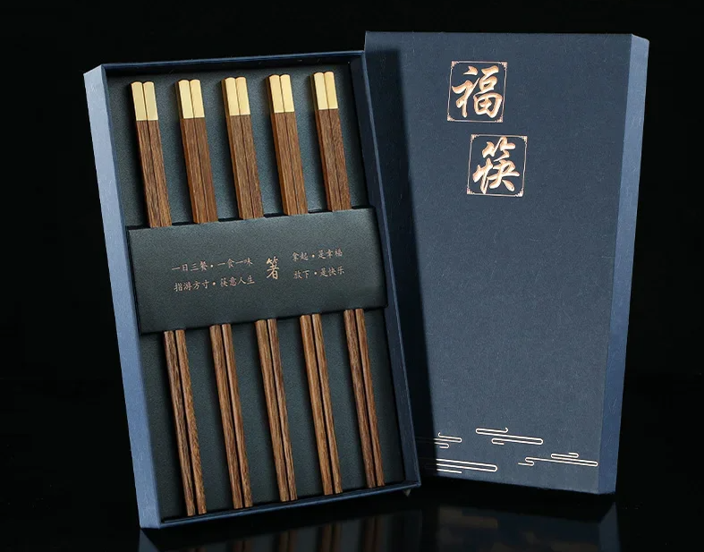 Lot de 5 Paires de Baguettes Bokuta (6 Couleurs)