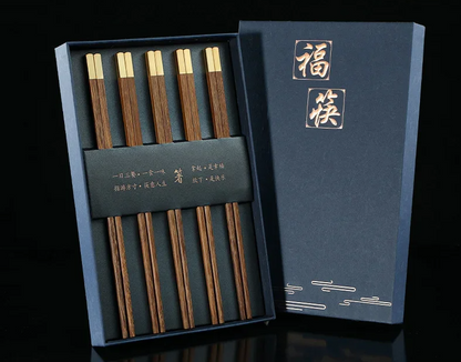 Lot de 5 Paires de Baguettes Bokuta (6 Couleurs)