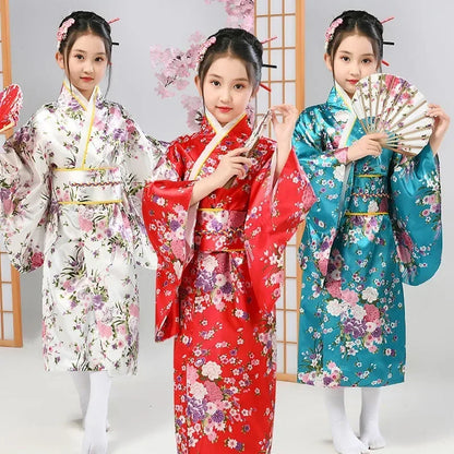 Kimono Fille Wabi (4 couleurs et 6 tailles)