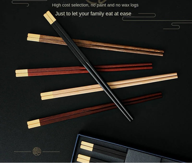 Lot de 5 Paires de Baguettes Bokuto (6 Couleurs)