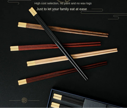 Lot de 5 Paires de Baguettes Bokuto (6 Couleurs)