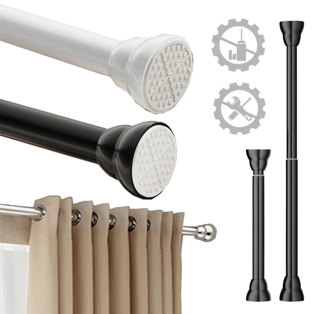 Tringle à Rideaux Réglable Hida (7 Tailles et 2 Couleurs)