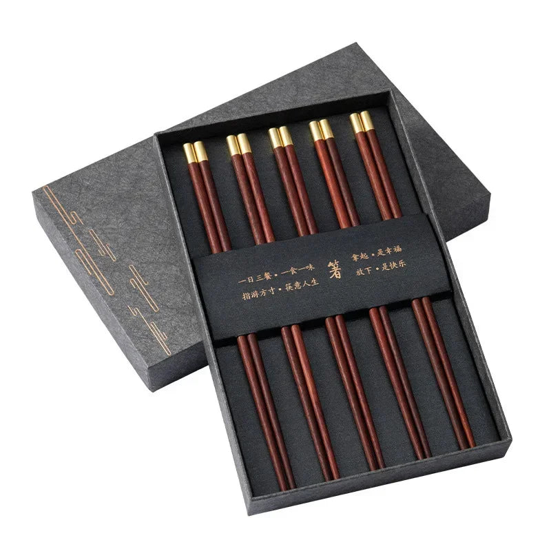 Lot de 5 Paires de Baguettes Jessoen (6 Couleurs)